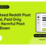 Guaranteed Reddit Post Removal Service Charges Only When a Harmful Post Comes Down
