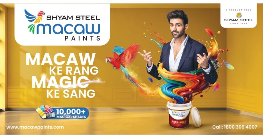 Macaw Paints Turns Kartik Aaryan into ‘The Macaw Genie’, Granting Home Makeover Wishes in Its Biggest Upcoming Festive Campaign