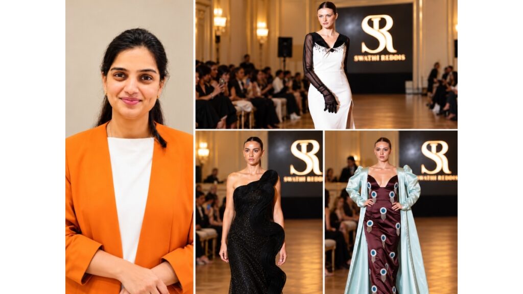 Swathi Solipuram Showcases ‘Advita’ at Paris Fashion Week 2026