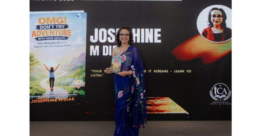 Josephine M Dias Unveils Debut Book ‘OMG! Don’t Try Adventure With Your Health’ at ICA Conclave 2026